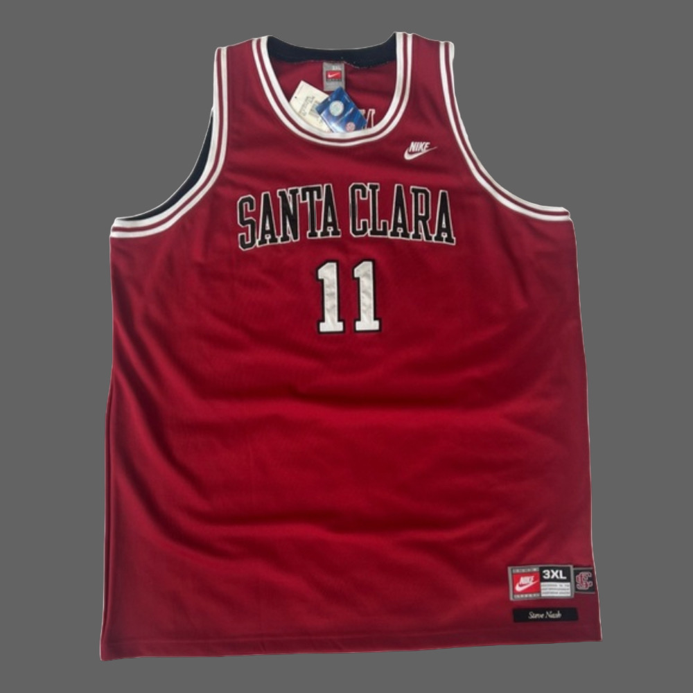 Steve Nash Santa Clara University Broncos New (NWT) Nike Basketball Jersey